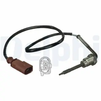 CZUJNIK TEMP SPALIN SEAT IBIZA / SKODA FABIA, ROOMSTER / VW POLO 10- Delphi TS30088