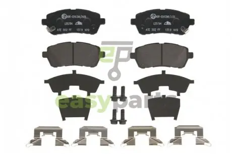 KLOCKI HAM CERAMIC DAIHATSU MATERIA 1.3, 1.5, 1.5 ECO 4WD 06- ATE 13.0470-5794.2