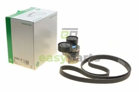 Комплект ременя генератора BMW 3 (E90)/X1 (E84) 04-15 M47/N47 (6PK1780) INA 529 0510 10