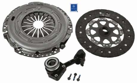 ZESTAW SPRZ?GгA FORD GALAXY/FOCUS II/MONDEO/S-MAX 1,8TDCI 06- SACHS 3000 990 404