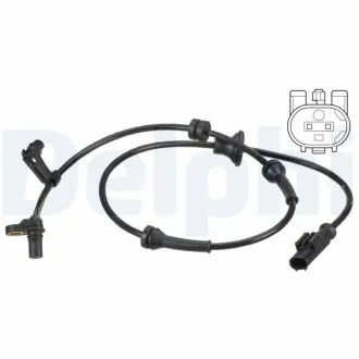 CZUJNIK ABS TYг CITROEN C1, PEUGEOT 107, 108, TOYOTA AYGO 05- Delphi SS20587