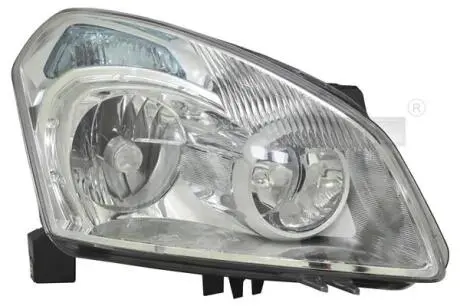 Фара QASHQAI 06-10 правая электрическая с мотором D2R/H7 TYC 20-15779-06-2
