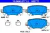 KLOCKI HAM CHRYSLER GRAND VOYAGER IV 2.8CRD 07-, 3.3 08- ATE 13.0460-2771.2 (фото 1)