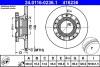 TARCZA HAM FORD TRANSIT 2.0 ECOBLUE 19-, 2.2TDCI 12- TYг ATE 24.0116-0236.1 (фото 1)