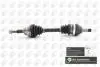 Піввісь Astra 98-07 1.7CDTi/Astra/Vectra/Zafira 1.8i 99-05 (33/22) 596mm Л. BGA DS9505L (фото 1)