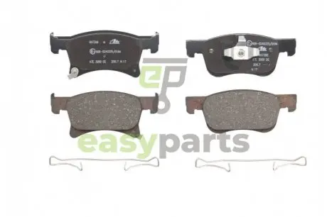 KLOCKI HAM OPEL ADAM 1.0 90KM 14-, CORSA E 1.2 69KM 14- ATE 13.0460-7308.2