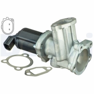 ZAW?R REC SPALIN EGR FIAT 500, 500C, IDEA, PANDA 04-12 Delphi EG10477-12B1