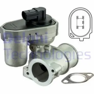 Клапан EGR Delphi EG10410-12B1