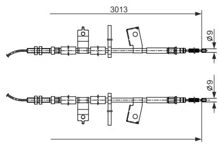 ЛИНКА ХАММЕР CHEVROLET МАТИЗ 0.8 И 05-10, СПАРК 0.8 И 05-10 BOSCH 1 987 482 585