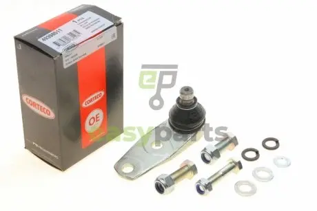 Опора кульова (передня) Renault Kangoo 97- (болт 12мм) CORTECO 49398511