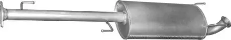 TгUMIK POLMOSTR?W 26.306ALU МRODKOWY TOYOTA LAND CRUISER 3.0D-4D 02-09 POLMOSTROW 26.306