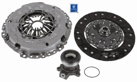 SPRZ.KPL.+CSC OPEL ADAM (M13) 1.0,CORSA E (X15) 1.0 (08,68) VAUXHALL SACHS 3000 990 494