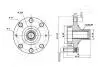 ZESTAW гOп PRZ?D CHEVROLET AVEO/KALOS/SPARK 05- JAPANPARTS KK-10018 (фото 3)