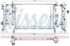 CHгODNICA WODY FIAT 500X 14-, JEEP RENEGADE 2,0D 14- NISSENS 606445 (фото 5)