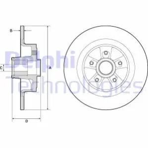 Ветчина Тарча. RENAULT * RENAULT MEGANE II (BM0/1_, CM0/1_) Delphi BG9136RS