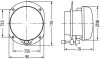 Противотуманная фара, Фара с автоматической системой стабилизации HELLA 1N0 009 295-037 (фото 2)