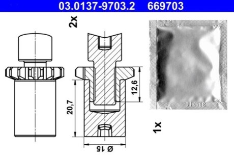 САМОРЕГУЛЯТОР SZCZEK HAM МАЙБАХ 57 5.5 02-12 ATE 03.0137-9703.2