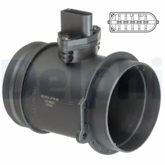 PRZEPгYWOMIERZ POWIETRZA BMW 5, 6, 7, X5 01- Delphi AF10526-12B1