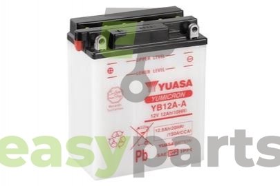 МОТО 12V 12,6 Ah YuMicron Battery (сухозаряженій) YUASA YB12A-A (фото 1)