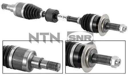 Pє?oЬ kpl. SX4/SEDICI 06-14 przєd/lewa 634mm do TSMEYA11S004 SNR NTN DK77.018