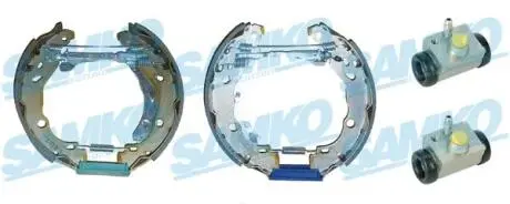 Комплект (цил+Щ)CLIO II 88630 (203, 2X39) / 2*C99957 BOSCH (17,5) SAMKO KEG548