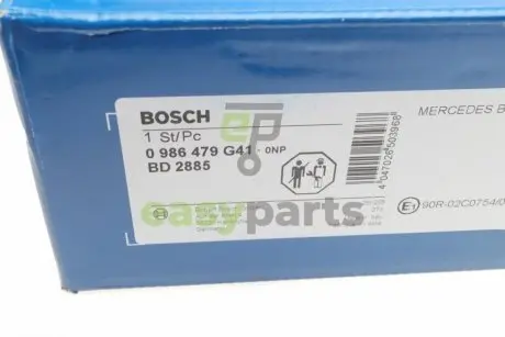 TARCZA HAM MERCEDES E-CLASS PRZ?D DWUCZ?МCIOWA BOSCH 0 986 479 G41 (фото 1)