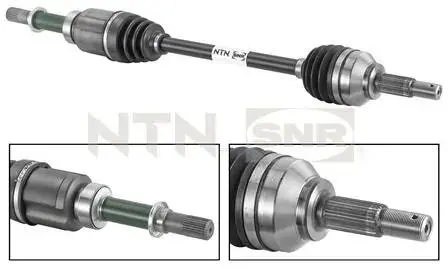 Pє?oЬ kpl. NI NV200 14- 8-kul przєd/prawa 899mm elektryczny SNR NTN DK68.001