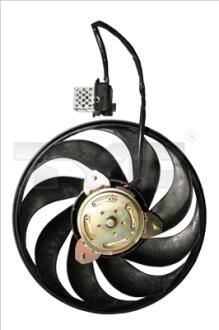 WENTYLATOR CHгOD OPEL COMBO/CORSA C 00-/TIGRA 04- TYC 825-0026