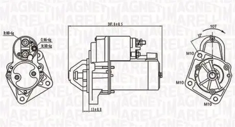 РОЗРУШНИК МАГНЕТИ MQS1289/ FORD FIESTA 1,3 01-08 MAGNETI MARELLI 063721289010