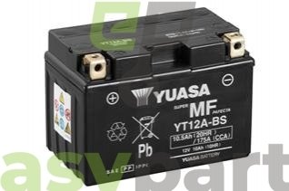 МОТО 12V 10AH MF VRLA Battery (сухозаряженій) YUASA YT12A-BS