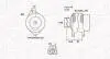 Генератор переменного тока HYUNDAI/KIA CEED/SOUL/VENGA, i20/i30/VELOSTER 90A MAGNETI MARELLI 063732020010 (фото 1)