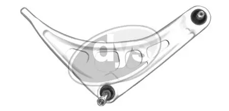 Фото рычаг подвески BMW E46 /L/ przєd 3 (E46),Z4 без втулки (DY 37-82322) DYS 20-09680-2 Рычаг подвески BMW E46 /L/ przєd 3 (E46),Z4 без втулки (DY 37-82322) DYS 20-09680-2