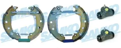 Комплект (цил+Щ)C15 85930 (228, 6X42) / 2*C12333 BDX (22,22) SAMKO KEG034