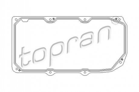 Прокладка, маслянного поддона автоматическ. коробки передач TOPRAN / HANS PRIES 407 904 (фото 1)