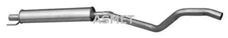 TгUMIK МRODKOWY OPEL ASTRA H KOMBI 1.9CDTI 04- ASMET 05.222