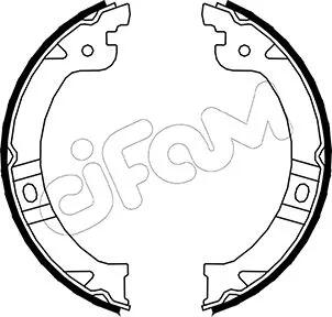 Комплект тормозных колодок, стояночная тормозная система CIFAM 153-027