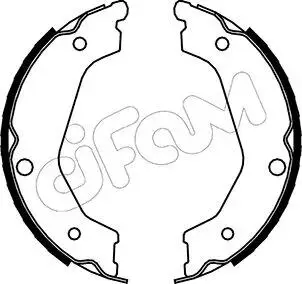 Комплект тормозных колодок, стояночная тормозная система CIFAM 153-227