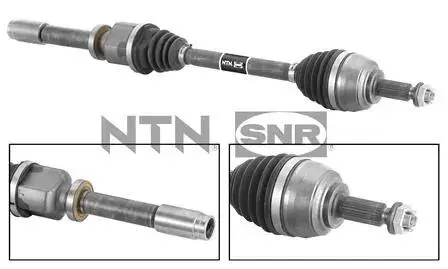 Pє?oЬ kpl. MEGANE II 6-kul przєd/prawy 818,2mm 02- SNR NTN DK55.220