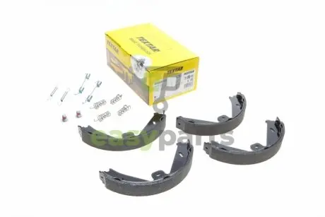 Колодки ручника MB E-class (E212)/B-class (W245) 09- (180x25) TEXTAR 91069100