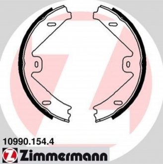 Комплект тормозных колодок, стояночная тормозная система ZIMMERMANN 10990.154.4 (фото 1)