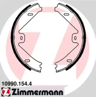 Комплект гальмівних колодок, стоянкова гальмівна система ZIMMERMANN 10990.154.4