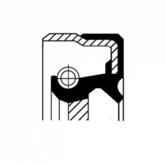 Уплотняющее кольцо вала, автоматическая коробка передач CORTECO 01036174B (фото 1)