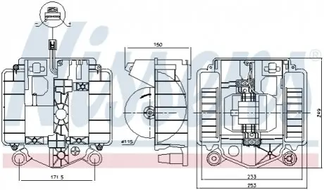 ДМУЧАВА В.Н.?TRZA MERCEDES S 2,2DH-6,0 14- NISSENS 87461