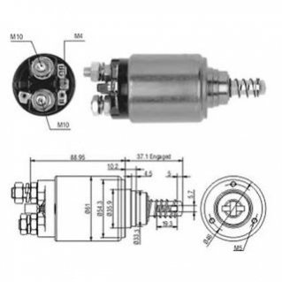 Втягуюче реле стартера IVECO DAF KHD MAGNETI MARELLI AME0187