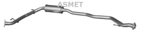 TгUMIK PRZEDNI HONDA JAZZ 1.2I,1.3I 02-08 ASMET 13.014