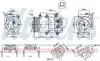Компрессор кондиционера NISSENS 890655 (фото 7)
