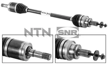 Pє?oЬ kpl. S60/XC90 8-kul ty?/lewa/prawa 789mm SNR NTN DK65.004