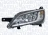 РЕФЛЕКТОР FIAT DUCATO 14&gt; H7+H7 LE REGUL ЭЛЕКТР ЧЕРНЫЙ MAGNETI MARELLI LPP842 (фото 1)