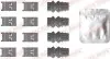 ZESTAW INST KLOC ВЕТЧИНА БЫСТРЫЙ ТОРМОЗ QB109-0110 MERCEDES QUICK BRAKE 109-0110 (фото 1)