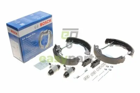 Колодки гальмівні (задні) Opel Astra F/G/Vectra B 91-09 (барабанні) (230x42)(+циліндри) BOSCH 0 204 114 642